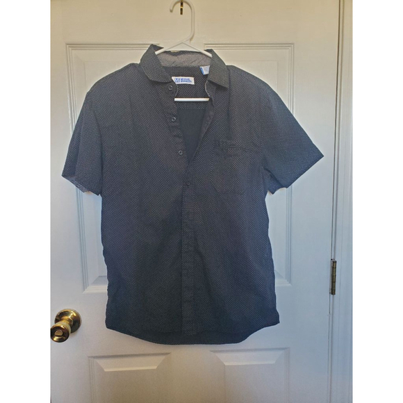 Men's Michael Brandon Button Down Shirt Size S Black - Picture 1 of 5